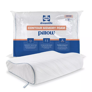 Sealy Dreamlife Contour Memory Foam Standard Pillow