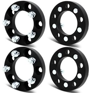 SCITOO 4Pcs 5x4.75 to 5x4.5 Wheel Adapters 1 inch Bore 87.1mm Studs 12x1.5 5 Lug Wheel Spacers No Hubcentric Fit for Chevrolet Corvette 1984-2019,for Cadillac XLR 2004-2009
