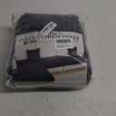 Couch Cushion Covers for Sectional Sofa L Shape Washable Separate Seat Chaise Couch Cover Stretch Sofa Slipcovers with 2 Pcs Pillowcases(2 Seater + 1 Chaise, Dark Grey)