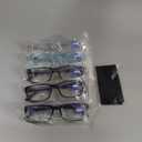 Gaoye 1.0 Professional Reading Glasses for All Day - Computer Readers with Blue Light Protection - Value Pack (A1-5 Pack Mix Color)