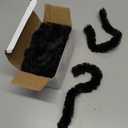 Hotop 60 Pieces Extra Thick Pipe Cleaners 30mm Jumbo Chunky Chenille Stems Craft Supplies Pipe Cleaners for Beginners DIY Art Crafts Decorations(Black)