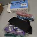 SIGVAN Reading Glasses 5 Packs Blue Light Blocking Eyeglasses Quality Spring Hinge Colorful Computer Readers for Women Men, +2.50