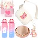 Personalized Fanny Pack for Girls, Gift Sets for Teen Girls, Birthday Gifts for 4 5 6 7 8 9 10 11 12 13 Year Old Girl, Initial Crossbody Bag Belt Bag for Girl Kids (B)