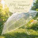 YQdlysel Clear Bulk Umbrellas，24pcs Transparent Umbrella for Wedding