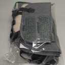 2 Pack Linen Front Car Seat Covers for Cars, Breathable Linen Car Seat Protector Fit Four Seasons, Non-Slip Car Seat Pad for Most Vehicles (Dark Grey)