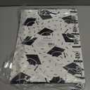 Hallmark 13" Large Graduation Gift Bags Assortment with Tissue Paper (3 Bags: Mortarboards, Class of 2023, Congrats) in Black, White and Gold