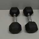 CAP Barbell Coated Hex Dumbbell Weight | Multiple Options (15 lb)