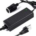 180W AC to DC Converter, 110V-240V to 12V/15A, Cigarette Lighter Socket AC/DC Adapter Power Supply for Car Inflator,Car Refrigerator,Car Vacuum, 7.2FT