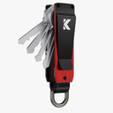 Key Organizer for Men Compact Key Holder Minimalist Key Case Metal Key Chain Key Holder for Keychain Secures 2-5 Keys