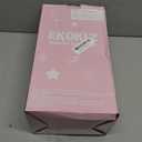 EKOKIZ Realistic Baby Doll, 20-Inch Reborn Baby Doll Girls Soft Cloth Body Newborn Dolls That Look Real, Lovely & Pretty Lifelike Doll with Pink Dress and Toy Accessories for Kids Age 3+