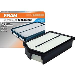 FRAM Extra Guard Rigid Engine Air Filter Replacement, Easy Install w/Advanced Engine Protection and Optimal Performance, CA11421 for Select Kia Vehicles (One Size)