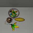 copinpin Hummingbird Solar Lantern Outdoor Waterproof Welcome Sign lamp Birthday Gifts for Women Mom Outside Hanging Lights Decor for Garden Yard Patio Backyard Porch