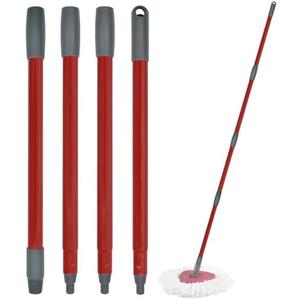 Mop Handle for Ocedar, Mop Handle for O Cedar, Spin Mop Replacement Handle for O Cedar, 3 Section 30" to 58" Mop Handles for Ocedar Spin Mop & H2pro Flat Mop, Mop Stick Mop Pole Handle for Ocedar Mop