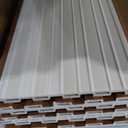 Art3d Slat Wall Panels, WPC Soundproof 3D Wall Paneling for Interior Wall Decor, TV Background, 8-Pack 96 x 6 in. Teak