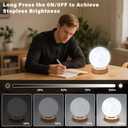 Light Therapy Lamp,10000 Lux Sun Lamp with 3 Color Temperatures,Adjustable Brightness,Timer & Memory Function, Happy Daylight LampFull Spectrum Light with Remote Control for Home, Office (Base-Golden)