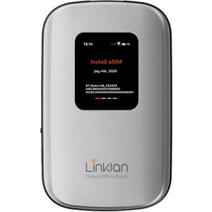 Portable Mobile HotspoteSIM Global WiFi Hotspot,No SIM Card/Contract Needed, 16Devices,180+ Countries, Compact Wireless Router for International Trips & BusinessFree 5GB US Data for 15 Days