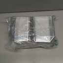 100 Pcs Clear Hinged Plastic Containers with Lids,Individual Cake Slice Containers,Square Plastic Food Container,Disposable Clamshell Take Out Containers for Cakes,Cookies,Pasta,Sandwiches,Salad