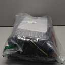 Ytonet Rolling Teacher Bag with Insulated Lunch Carrier, 15.6" Rolling Laptop Bag Women with Detachable Dolly, Large Roller Briefcase for Women Roller Tote Bags for Teacher Work Office Nurse Craft (Black/Beige/Brown)