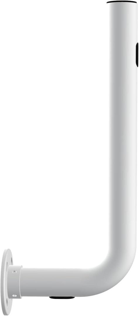 Pole Mount, Electronics Pole for Outside Home Antenna Installation, 15inch Length., White