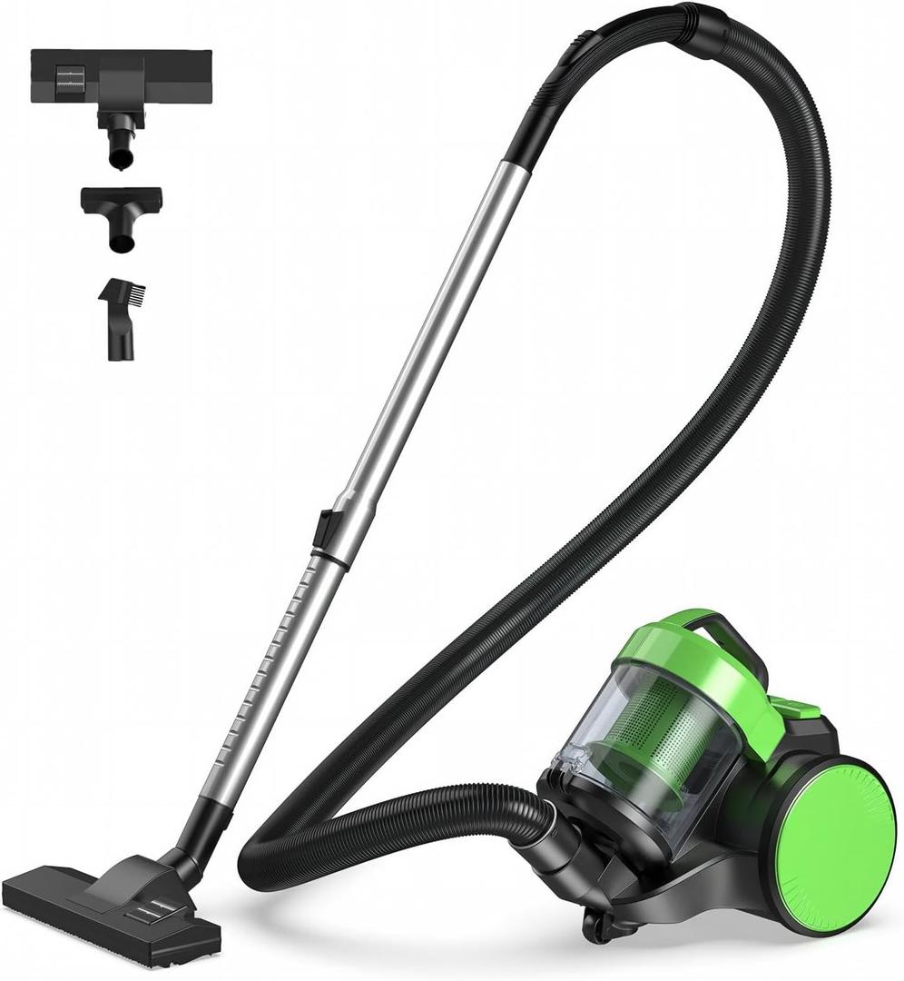OLIXIS Canister Vacuum Cleaner for Home, 16Kpa Corded Vacuum Cleaner