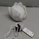 Essential Oil Diffuser 260ML, Shell Aroma Diffuser with Remote Control, 7 Colors LED Night Light for Bedroom Home Relaxation, Valentines Day Gifts (White)