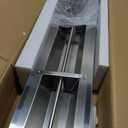 36-Inch Food Heat Lamp Warmer - Stainless Steel Infrared Strip Electric Heater 2 in 1 Overhead & Haning Food Warmer Light Commercial Grade for Restaurant Buffet Catering Kitchen BBQ 750W, Silver