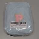 Viverte Toddler Purse Initial Crossbody Bags for Girls 3 Pockets PU Leather Cross Body Bag Crossbody Purse Handbag Personalized Preppy Teen Girl Gifts Trendy Stuff (Icing Blue P)