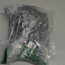 40 Pack 2 Inch (50 mm) Desk Grommet, Plastic Cable Hole Cover Bulk for PC Desk Arrange Wires, Flexible Wire Organizer Cable Cord Management Cords Through Computer Table for Home Office, Black