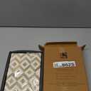 Handicrafts Home White Decorative Storage Box with Lid Wooden Desk Organizer Box Office Storage Box for Workspace Desk Decor Organizer  Resin Inlay Marquet Array Collection - 6x8x1.5