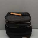 Breastmilk Cooler Bag with Ice Pack Fits 6 Baby Bottles Up to 9 Ounce (Black)