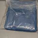 LIBERECOO 8FT Round Pool Cover Pillows for Above-Ground Swimming Pools, 0.4mm Extra Durable Long-Lasting Inflatable Winter Pool Pillows, Ropes Included