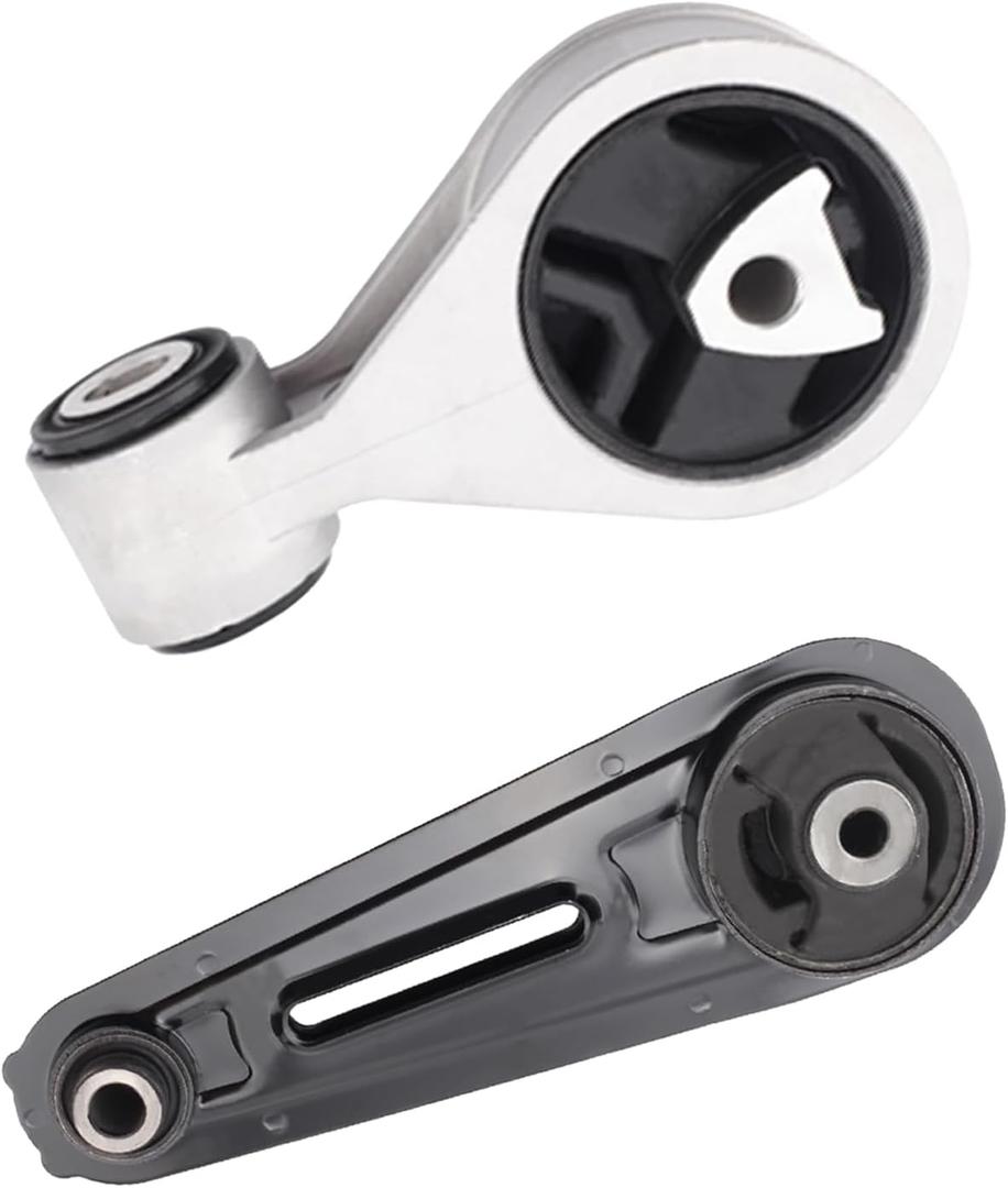 Autoround Front Lower and Upper Engine Torque Strut Mount Kit Compatible with Nissan Rogue 2008-2013, Rogue Select 2014-2015, Sentra 2007-2012, 2.5L, Replace# A4351 A4352, Set of 2