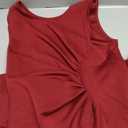 Happy Sailed Women's Summer Sleeveless Ruched Waist Slim Fit A Line High Low Midi Cocktail Party Dress for Wedding Guest Fashion Women Clothing 2025 Burgundy Small