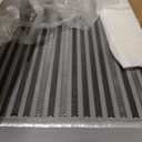 1000HP 24"x12"x4" Aluminum Turbo Intercooler 3" Inlet/Outlet 76mm 5-50PSI