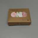 Konssy 3 Pack Stretchy Bassinet Sheets for Baby Girl Boy, Soft Breathable Baby Bassinet Mattress Sheets Fit for Hourglass Oval Cradle, Moses Basket Rectangle Mattress (Pink Spring) (Bedside Sleeper)