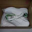 Ryka Women's, Courtside Pickleball Shoe (5.5, White/Green Palm)