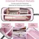 Hair Tools Travel Bag for Shark Flexstyle Dyson Airwrap, Portable Dyson Airwrap Case, Waterproof Travel Carrying Case for Shark Hair Air Wrap Revlon Dryer Curling Iron and Attachments