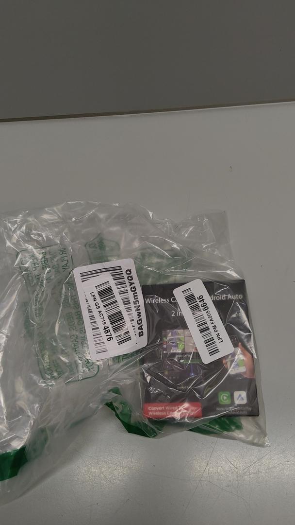 Wireless CarPlay & Android Auto Adapter 2-in-1, Convert Wired to Wireless, Plug & Play CarPlay Dongle, Auto-Connect, No Delay, USB A/Type-C Mini Size Car Play Adapter for Apple iPhone/Android