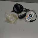 Aquarium Bubble LED Lights RGBW, TOPBRY Remote Controlled Air Stone Disk, with 16 Color Changing, 4 Lighting Effects for Fish Tank Decorations