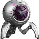 Transformers Bluetooth Speaker, Bluetooth 5.4 Wireless Portable Speaker, Colorful RGB Lights, Stereo Sound Bass, TWS Pairing for Home/Party/Game/Work, Gift Ideas, Grey - Optimus Prime