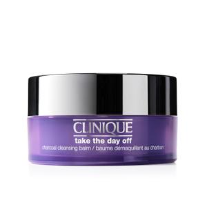 Clinique Take The Day Off Charcoal Cleansing Balm Makeup Remover | Dissolves Makeup and Sunscreen | For Dry Combination to Oily Skin Types