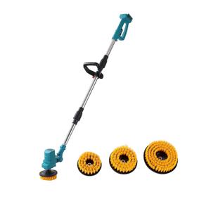 Electric Spin Scrubber for Makita 18V Battery, Extra Long Foldable 1800RPM Cleaning Brush