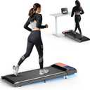 Walking Pad Treadmill, Portable Treadmills for Home, 2.5 HP Quiet Under Desk Treadmill with 5% Incline, 265 Lbs Capacity, 15" X 35.4" Running Walking Pad, Home Office Walking (Pro Version)