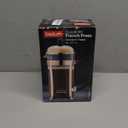 Bodum 34oz Chambord French Press Coffee Maker, High-Heat Borosilicate Glass, Brushed Stainless Steel  Made in Portugal (Matte Chrome)