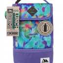 New with tags Arctic Zone Tie Dye Purple Insulated 2 Compartment Lunch Bag