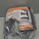 Magnetic Thermal Insulated Door Curtain for 32"x 80" Doors, Heavy-Duty Oxford Door Cover for Heat Insulation, Magnetic Closure Draft Block Blanket for Doorway to Keep Warm in Winter Cool in Summer (Black)