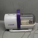 oneisall Dog Grooming Vacuum, Pet Grooming Vacuum with Clipper Nail Grinder, 1.5L Dust Cup Dog deshedding Vacuum Brush with 7 Pet Grooming Tools for Shedding Pet Hair, Home Cleaning(Purple)