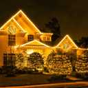 JMEXSUSS 1000 LED Warm White Christmas String Lights with Remote, 8 Modes Plug-in for Indoor Outdoor Bedroom Garden Yards Thanksgiving Party Holiday Wedding Decor