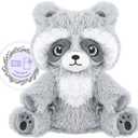 Heatable & Coolable Raccoon Stuffed Animal, Microwavable Heating Pad Plushies for Soothing & Relaxation, Heated Stuffed Animals with Lavender Scented, Raccoon Gifts