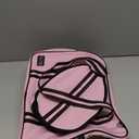 Pickleball Bag With 2 Towels  Large Paddle Shoulder Tote With Zipper, Adjustable Strap Pocket | Unisex Sling Backpack For Travel & Gym | Durable Sports Paddle Bag (Pink)